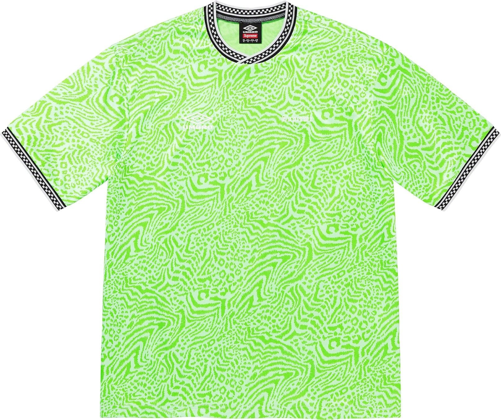 Supreme®/Umbro Jacquard Animal Print Soccer Jersey view 7